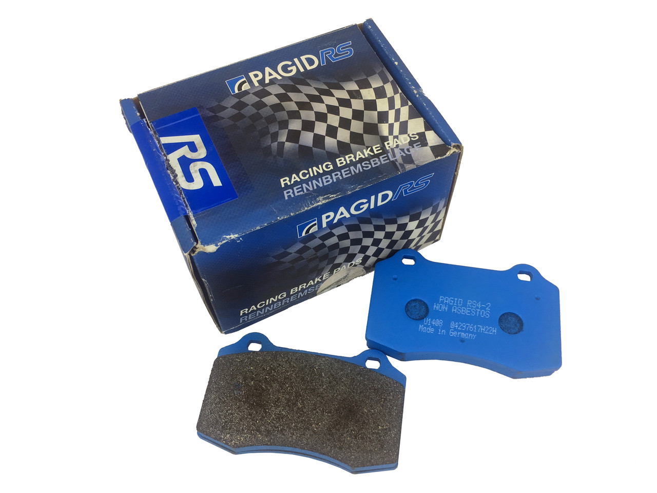 Pagid Racing RS42 Front Brake Pad Set (E1903RS42) - Vagbremtechnic