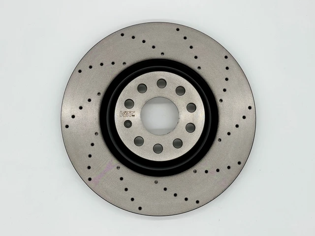 VBT Cross Drilled 302x11mm Rear Brake Discs (5459359069D)