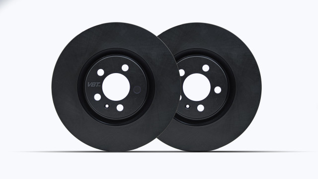 VBT Plain 260x8mm Rear Brake Discs with New Bearings (5495974608)