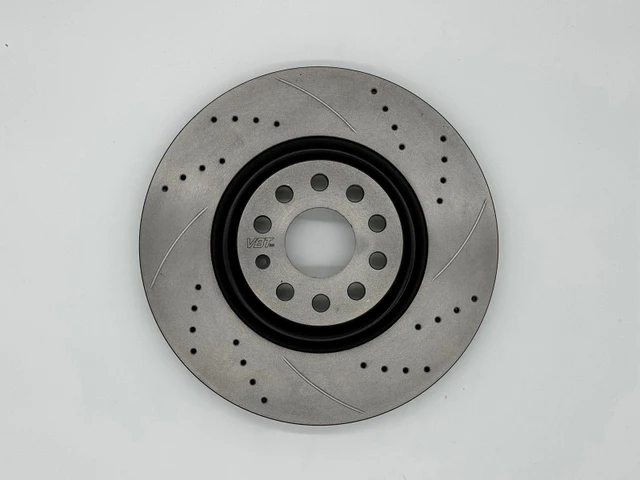 VBT Drilled & Grooved 308x25mm Front Brake Discs (5035888024DG)