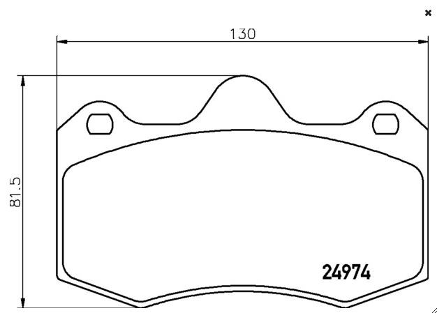 Pagid Road Front Brake Pad Set (T1939)