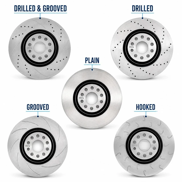VBT 340x30mm MQB Front Brake Discs (5529844212)