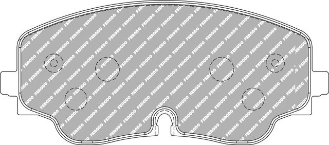 Ferodo DS2500 Front Brake Pad Set (FCP5358H)