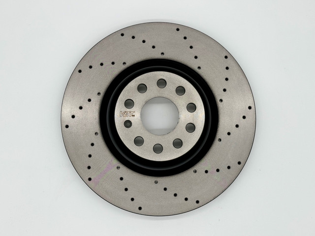  VBT Drilled 340x30mm Front Brake Disc for Polo GTi AW1