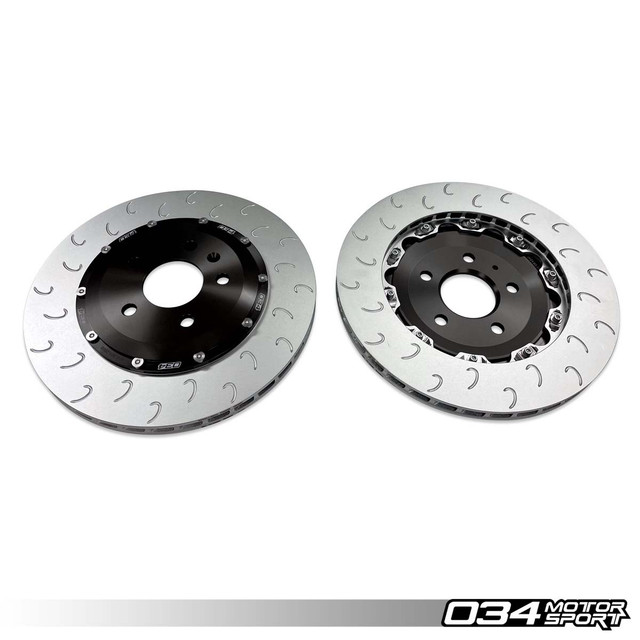 034 Motorsport - 2-Piece Floating Rear Disc Upgrade - Audi B9 S4/S5/SQ5