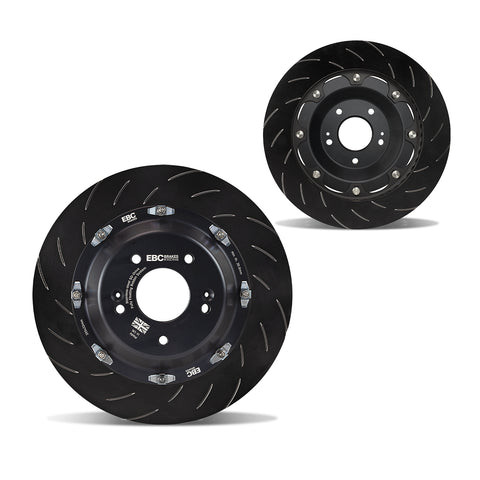 EBC Front Racing 2 Piece Floating SG Grooved Discs - VW Arteon - 1.5 Turbo Petrol 150 - 2018-2022 - 340mm