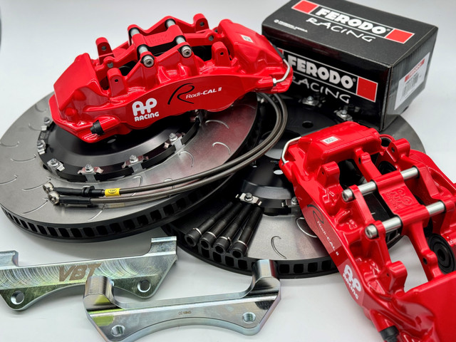 Front Brake Kit 6 Piston AP Racing Calipers with 390x34mm 2-Piece Discs (BK0051)
