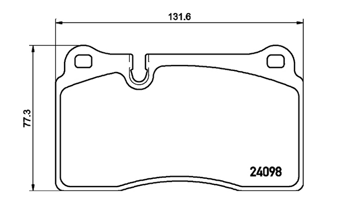 Pagid Road Front Brake Pad Set (T3132)