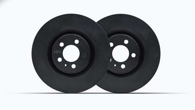 VBT Plain 253x10mm Rear Brake Discs (5100859017)