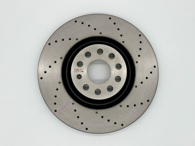 VBT Cross Drilled 300x25mm Front Brake Discs (5441359026D)