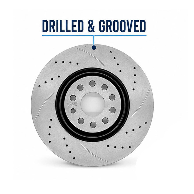 VBT 310mm x 22mm MQB Rear Brake Discs (5440744126)