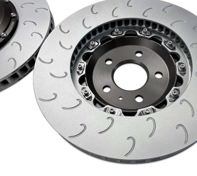 034Motorsport 2-piece Floating Rear Brake Rotor Upgrade Kit B9/B9.5 RS5