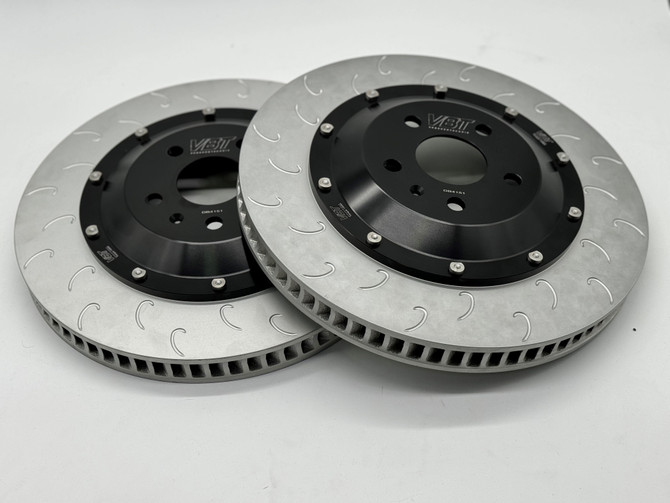 VBT Hooked 370x34mm Front Brake Discs - TTRS 8S