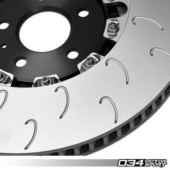 034 Motorsport - 2-Piece Floating Front Brake Rotor Upgrade Kit for Audi B8.5 SQ5