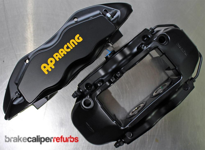 Custom Colour/Logo - Matt Black Calipers AP Racing Logo