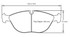 Pagid Racing RSL29 Front Brake Pad Set (E2830RSL29)