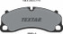 Textar Front Brake Pad Set -  Porsche 718 2.5GTS/997/991/Cayman (TEX-2556601)