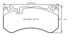 Pagid Racing RSL29 Front Brake Pad Set (E8238RSL29)