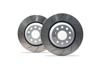 VBT Drilled Rear Disc (Pair) - 310x22mm - Clubsport S Pattern (5440744126CS)