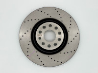 VBT Cross Drilled 310x22mm Rear Brake Discs (5440744126D)