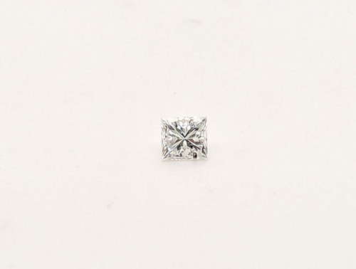 Mined Princess Cut Loose Diamond Square Brilliant .33ct E SI2