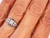Art Deco Diamond Solitaire Engagement Ring .18ct Old Mine 18K Antique Original 1910's-1920's