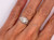 Art Deco Diamond Ring Old European Cut Original 1920's-1930's Antique 18K