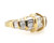 Diamond Engagement Ring 3.20ct Princess F-G/VS 14K Baguette Crown Quad