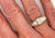 Diamond Engagement Ring 3.20ct Princess F-G/VS 14K Baguette Crown Quad