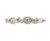 Diamond Anniversary Band Wedding Ring .40ct Marquise 14K White Gold Brand New