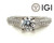Verragio Venetian Engagement Ring Round Certified IGI 1.33ct D VS XXX 18K Size 4 -9