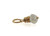 Natural Raw Mined .78ct Diamond Pendant Necklace 14K Recycled Gold