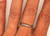 Art Deco Diamond Orange Blossom Wedding Ring Band Original 1930's Antique 18K