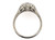 Art Deco Diamond Engagement Ring GIA .54ct H VS 18K Love Bird Original 1930's