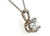  Diamond Pendant Necklace 1.54 Carat D VS1 Ideal Adjustable Chain IGI 4 Prong 1.50ct 14K White Gold 