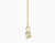  Diamond Pendant Necklace 1.54 Carat D VS1 Adjustable Chain IGI 4 Prong 1.50ct 14K Yellow Gold 