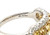  Fancy Vivid Deep Orangy Yellow 1.38ct Natural Mined Diamond Anniversary Ring 18K 