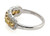  Fancy Vivid Deep Orangy Yellow 1.38ct Natural Mined Diamond Anniversary Ring 18K 