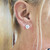  Diamond Stud Earrings 4 Carat Round IGI Certified Lab Grown E VS2 Ideal 4ct 4 Prong 14K Yellow Gold 