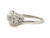  Art Deco Diamond Ring .75ct OEC/Single Cuts Vine Motif Original 1930's Platinum 