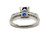  Genuine Antique Deco Sapphire Diamond Ring 1.21ct Dated 3-14-1940 Platinum 