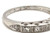  Diamond Wedding Band Genuine Antique Deco Dated 4-24-49 Platinum Ring 