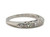  Diamond Wedding Band Genuine Antique Deco Dated 4-24-49 Platinum Ring 