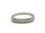  Art Deco Antique Diamond Wedding Band | Single Cut | 1930s Platinum Ring 