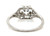  Deco Diamond Engagement Ring .73ct D VVS1 Ideal Platinum IGI Original 1920's 