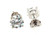  Diamond Stud Earrings IGI Certified 2.20 Carat Lab Grown D VS1 Ideal 2ct 4 Prong 14K White Gold 