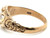  Victorian Diamond Ring 1 Carat IGI Certified 1ct Original Kamerbeek HLP 14K Yellow Gold 