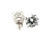  Diamond Stud Earrings Solitaire 3.26 Carat F VS1 Ideal Cut Lab Grown IGI Certified 3ct 4 Prong Screwback 14K White Gold 