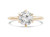  Diamond Engagement Ring 3 Carat RBC Solitaire F VS2 IGI Certified Ideal 3ct Lab Grown Yellow Gold 