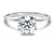  Diamond Engagement Ring 5 Carat RBC Solitaire F VS2 IGI Certified Ideal 5ct Lab Grown White Gold 